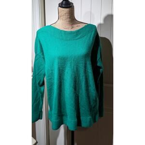 Boden Green Brie Wool Alpaca Blend Pullover Sweater Womens Sz XL